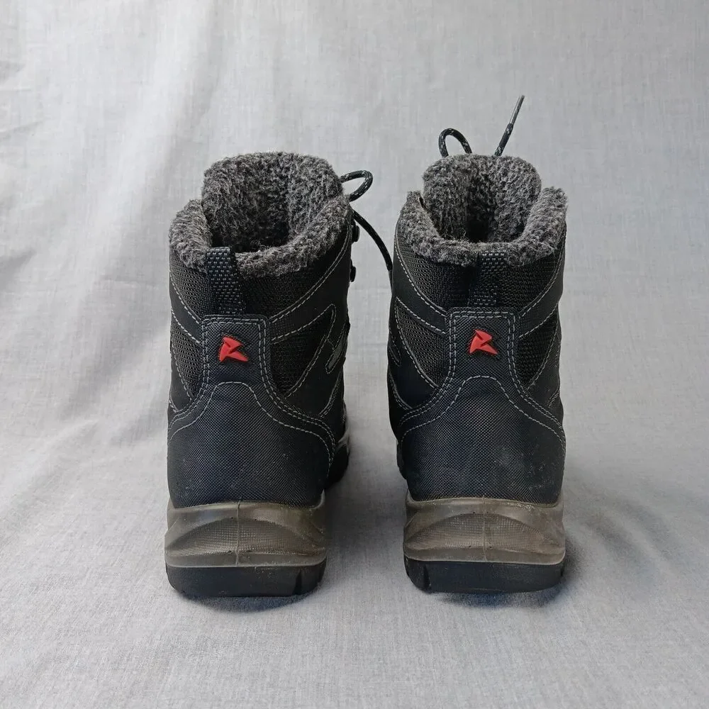 Ecco Xpedition III Gore Tex Lace Up Hiking Boots In Black US Size 8-8.5 Flaws